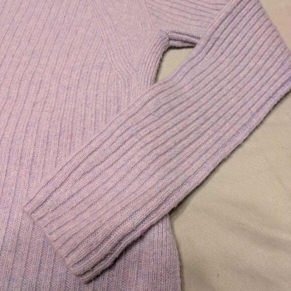 VINCE light Dusty Rose Womens S Mock Turtle Neck Long Sleeve Soft Pullover Top - Picture 3 of 7